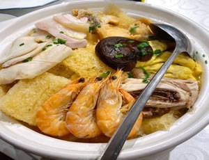 久久圆肉皮大砂锅